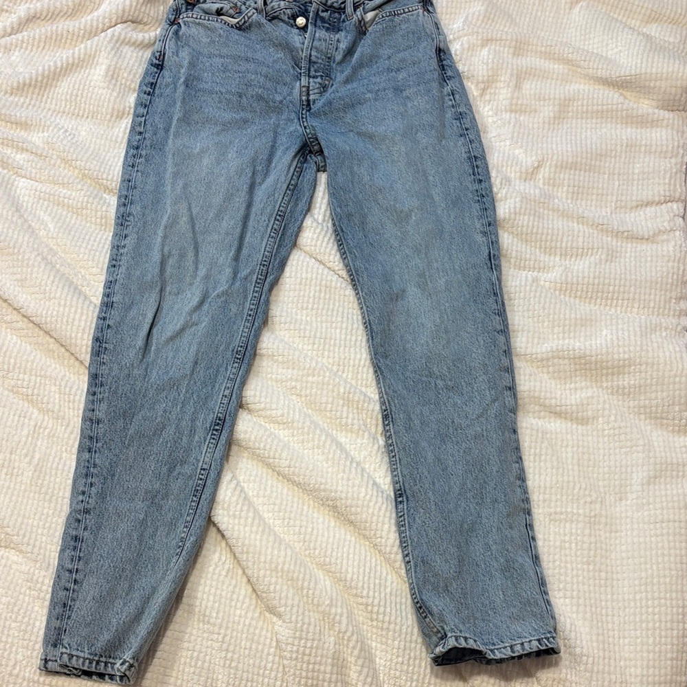 Topshop Light Blue Denim Jeans - Picture 7 of 7